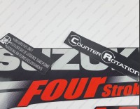 Suzuki DF140 140hp Four Stroke - 2003 - 2009 Outboard Decal Kit Suzuki DF140 140hp Four Stroke - 2003 - 2009 Outboard Decal Kit
